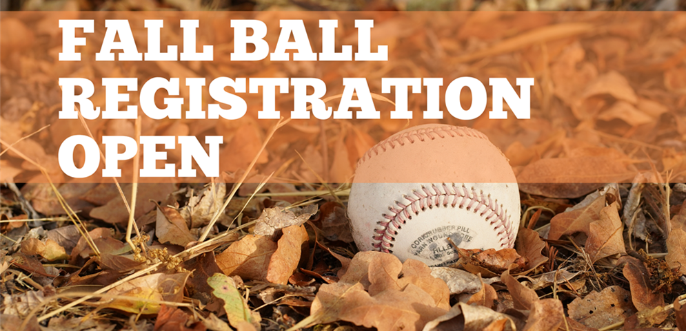 Fall Registration is Open Through August 19th